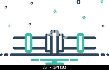 Icon for connectors,joiner Stock Vector