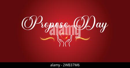 Happy Parpose Day Stylish Text illustration Design Stock Vector