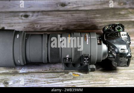 Cairo, Egypt, January 6 2024: The Sigma APO 150-500mm F5-6.3 DG OS ...