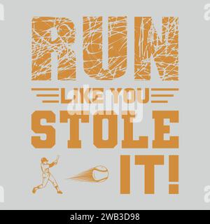 Baseball T-Shirt Design Stock Vector
