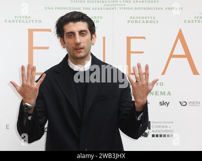 Rome, Italy. 08th Jan, 2024. Rome, Hotel De la Ville, photocall for the film 'Aeneas'. In the photo: Pietro Castellitto Credit: Independent Photo Agency/Alamy Live News Stock Photo