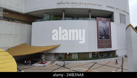 Bangkok Art and Culture Centre Architecture exterior facade  taken on September 24 2023 Stock Photo