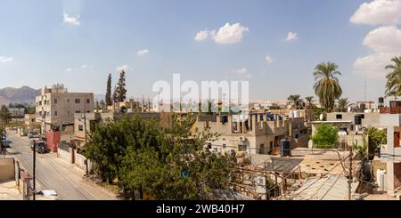 Panorama of Jericho, Palestine. Stock Photo