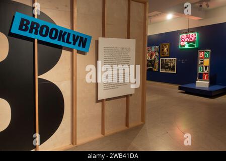 Spike Lee: Creative Sources installation of objects at the Brooklyn Museum in Brooklyn NYC Stock Photo