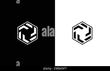 F FF FFF letter initial logo design vector template Stock Vector