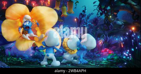 Smurfs: The Lost Village  Year : 2017 USA Director : Kelly Asbury Animation Stock Photo