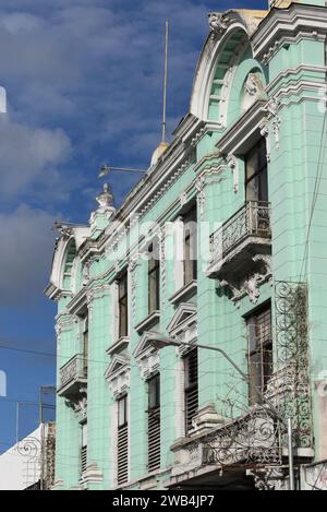 Colonial house, Historic centre, Merida Mexico Stock Photo