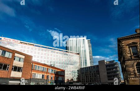 The Royal Mail Building and Sorting Office in Belfast, Northern Ireland. Stock Photo