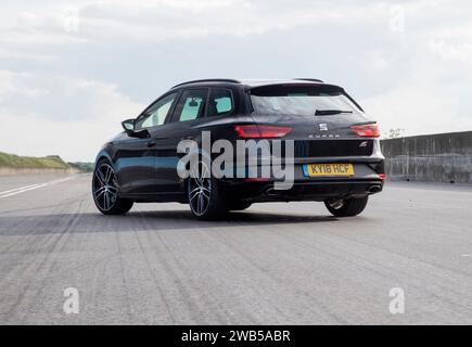 2018 SEAT Leon ST Cupra 300 fast estate based on the VW Golf R Stock Photo