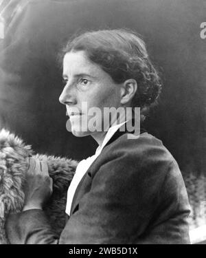 Charlotte Gilman, Charlotte Perkins Gilman (1860 – 1935), American humanist, novelist, writer Stock Photo