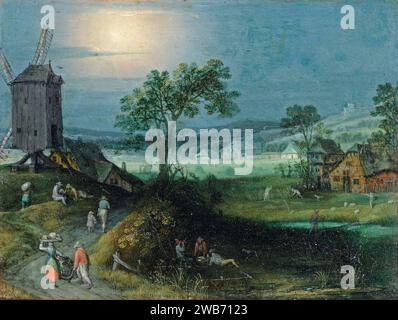 Adriaen van Stalbemt - An Allegory of Summer. Stock Photo