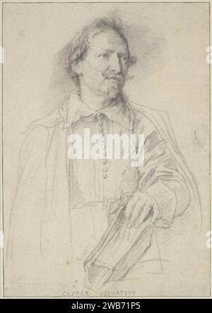 Anthony van Dyck - Portrait of Gaspar Gevaerts (2 Stock Photo - Alamy