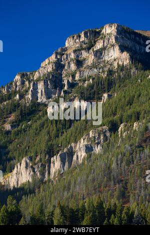 Taylor Mountain in Centennial Mountains, Red Rock Lakes National Wildlife Refuge, Montana Stock Photo