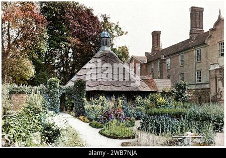 The Dairy Garden Easton Lodge in Gardens Old & New Vol 3 Palette.fm AI. Stock Photo