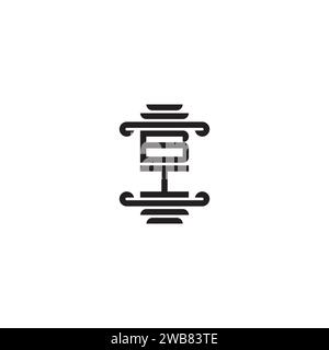 BI pillar concept in high quality professional design that will print well across any print media Stock Vector
