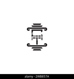 CT pillar concept in high quality professional design that will print well across any print media Stock Vector