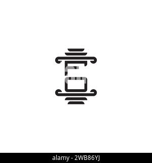 FO pillar concept in high quality professional design that will print well across any print media Stock Vector