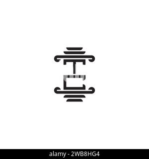 TC pillar concept in high quality professional design that will print well across any print media Stock Vector