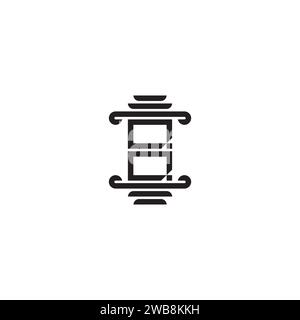 QQ pillar concept in high quality professional design that will print well across any print media Stock Vector