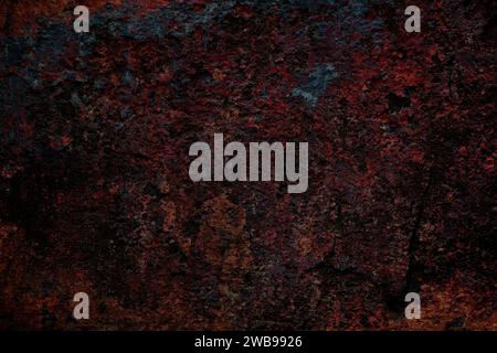 Dark wall background. Empty dark grunge colorful texture. Stock Photo
