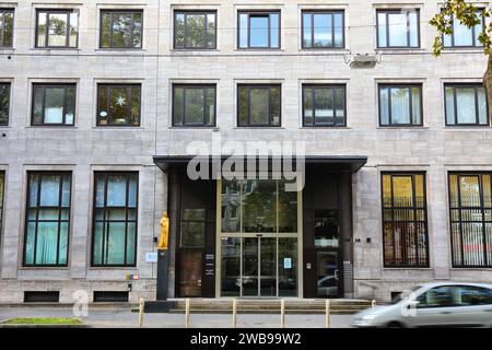 DORTMUND, GERMANY - SEPTEMBER 16, 2020: Deutsche Bundesbank (translated as German Federal Bank) branch in Dortmund, Germany. It is the central bank of Stock Photo