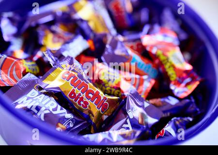 Box of Cadbury Heroes sweets Stock Photo