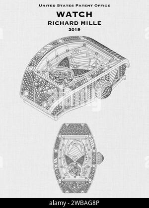 Richard mille Black and White Stock Photos Images Alamy