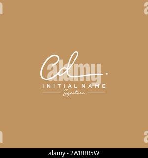 CD Signature Logo Template Vector Stock Vector Image & Art - Alamy