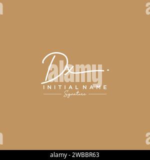 DX Signature Logo Template Vector Stock Vector Image & Art - Alamy