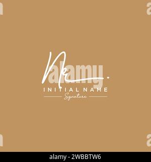 NR Signature Logo Template Vector Stock Vector Image & Art - Alamy