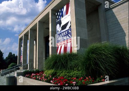 Harry S Truman Presidential Library, Independence, Missouri Stock Photo