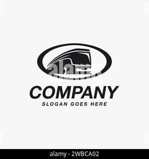 Abstract buss logo vector template Stock Vector