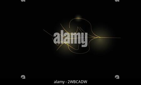 A futuristic digital abstract background with colorful glowing neural connectors analyzes big data. Artificial intelligence and Neural network concept Stock Vector