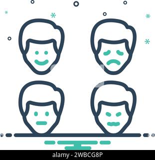 Icon for emotions,reaction Stock Vector Image & Art - Alamy