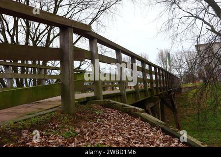 Bridges In Dordrecht city, Netherlands Stock Photo