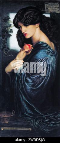 Dante Gabriel Rossetti - Proserpine Stock Photo - Alamy