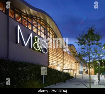 Marks and Spencer Store, Cheshire Oaks, north west England, UK Stock Photo