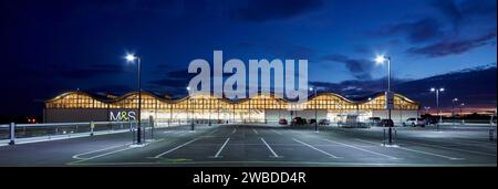 Marks and Spencer Store, Cheshire Oaks, north west England, UK Stock Photo