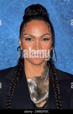 Kali Reis bei der Premiere der HBO TV-Serie True Detective: Night Country im Paramount Theater. Los Angeles, 09.01.2024 *** Kali Reis at the premiere of the HBO TV series True Detective Night Country at the Paramount Theater Los Angeles, 09 01 2024 Foto:xD.xStarbuckx/xFuturexImagex detective 4235 Stock Photo