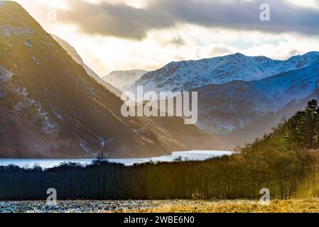 Ullswater in the Lake District, Cumbria, UK. Stock Photo