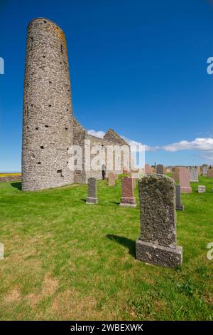 Saint Magnus Kirk, Isle of Egilsay Stock Photo