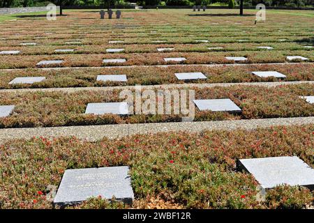 German military cemetery, Maleme, Crete, Greece Stock Photo