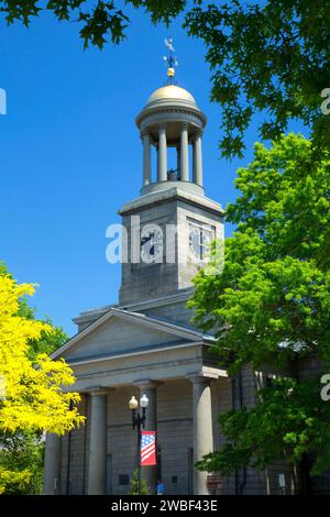 United First Parish Church, Quincy, Massachusetts Stock Photo