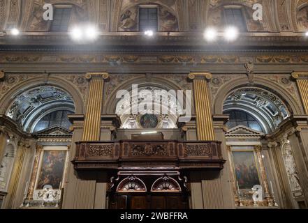 Santa Maria della fonte basilic in Caravaggio sanctuary, Bergamo, Lombardy, Italy Stock Photo