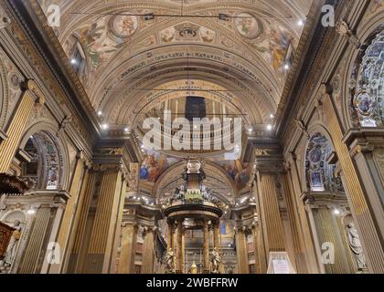 Santa Maria della fonte basilic in Caravaggio sanctuary, Bergamo, Lombardy, Italy Stock Photo