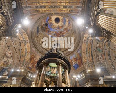 Santa Maria della fonte basilic in Caravaggio sanctuary, Bergamo, Lombardy, Italy Stock Photo