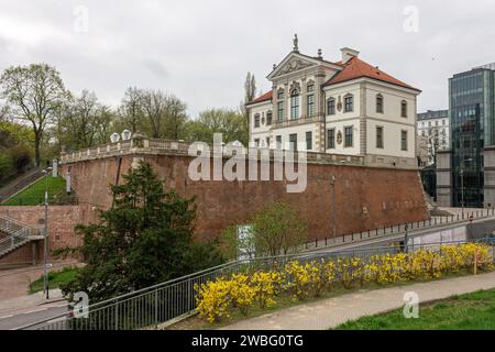 Warsaw, Poland. The Fryderyk Chopin Museum in the former Ostrogski Palace, a baroque castle in the old town Stock Photo