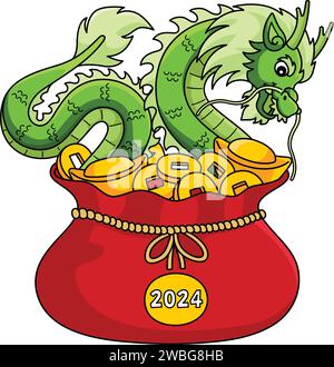 Year of the Dragon Cartoon Colored Clipart Stock Vector Image & Art - Alamy