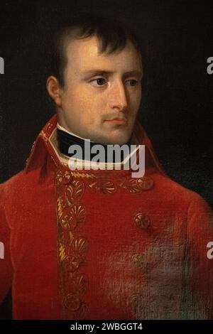 portrait of Napoleon Bonaparte Stock Photo