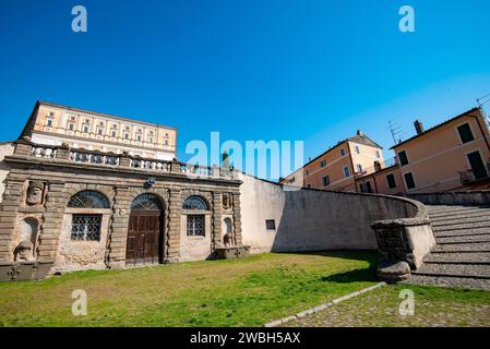 Villa Farnese - Caprarola - Italy Stock Photo